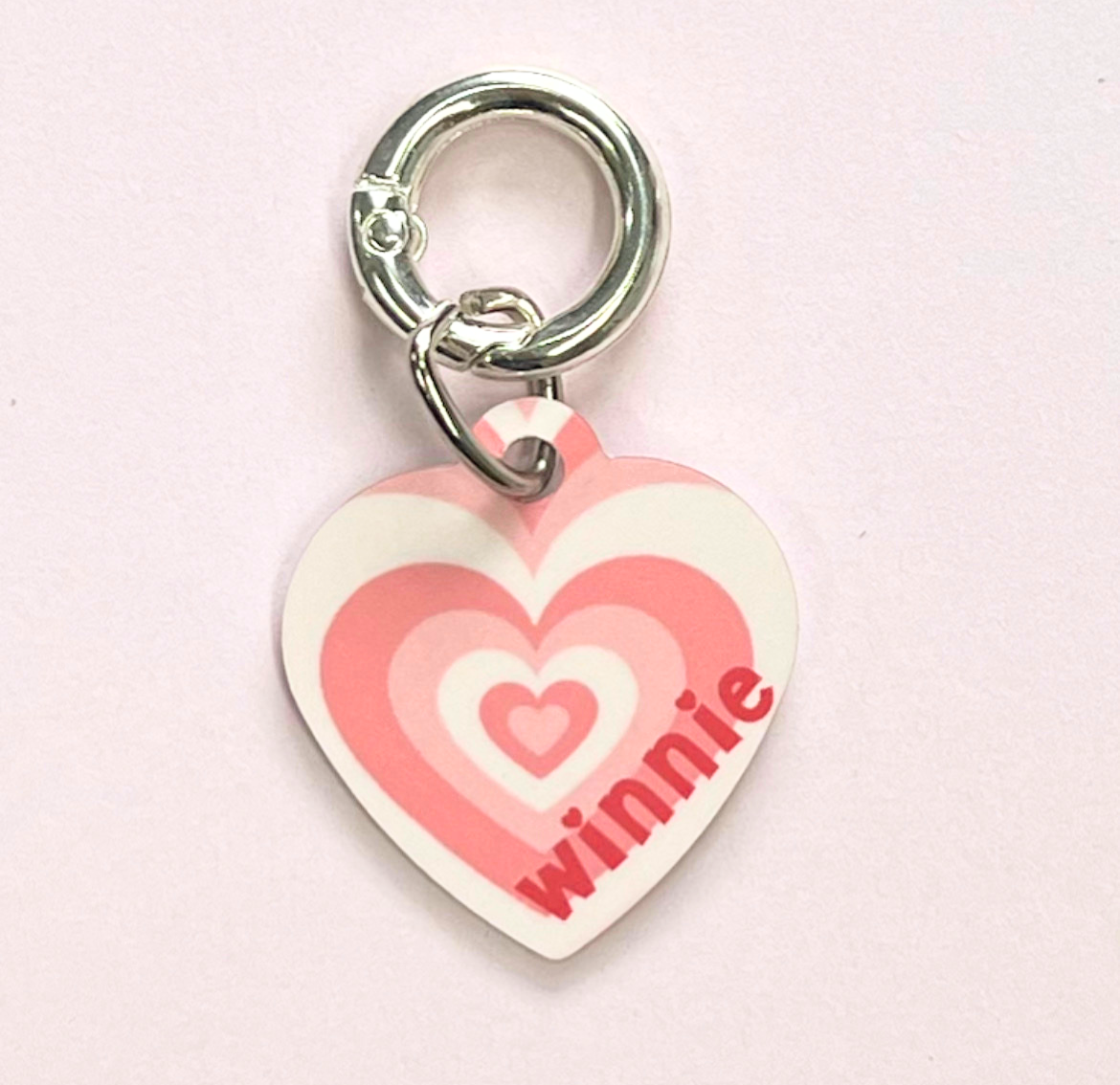 Love Is In The Air - HEART Personalised Dog or Cat ID Tag