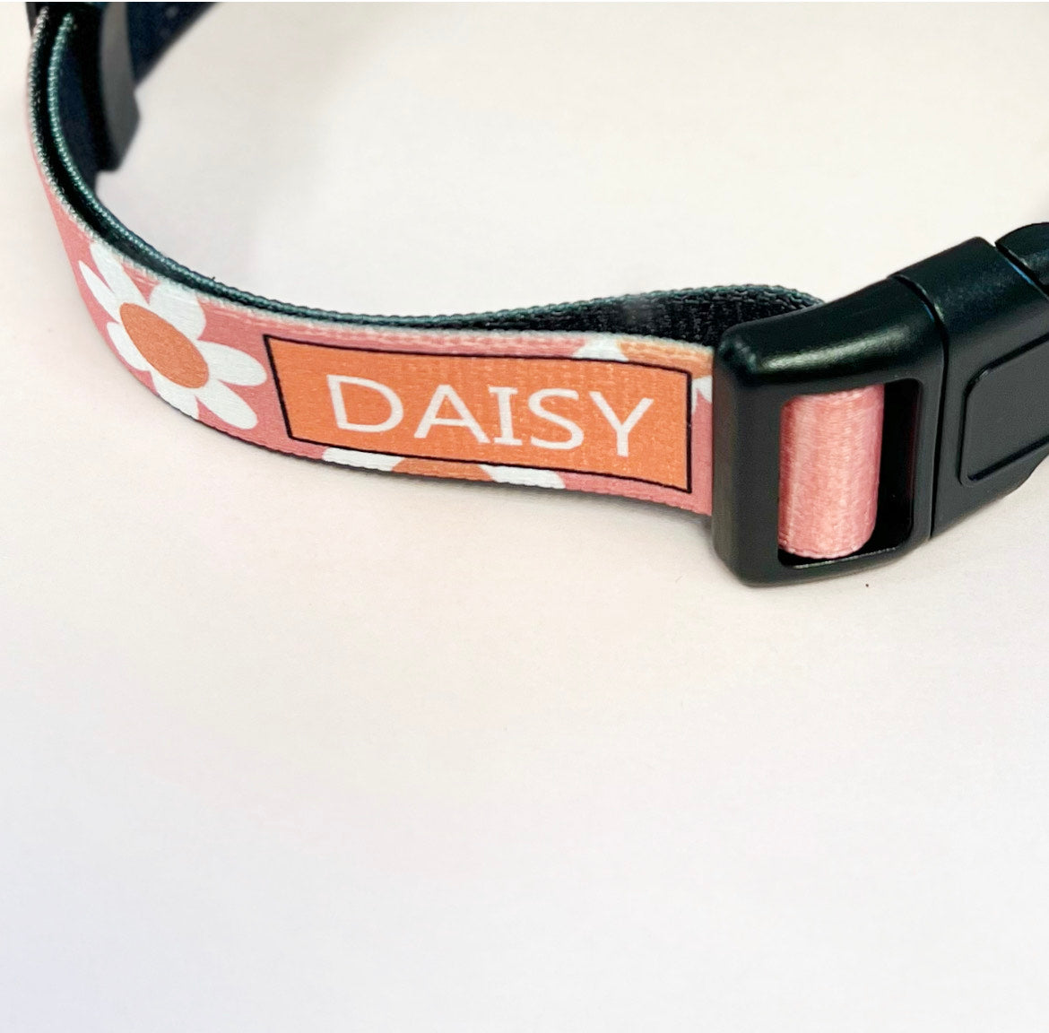 Personalised Pet Collar - Daisy Print - Add your Pets Name