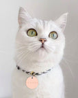 Peaches 25mm Personalised Pet Cat ID Tag - The Gelato Collection for Kitty's