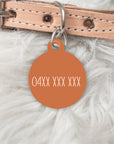 The Rosie Personalised Pet dog or cat ID Tag