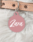 The Winter Edit - Personalised Pet dog or cat ID Tag - Zara